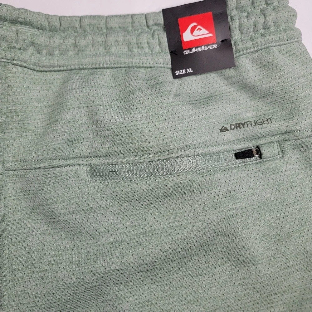 Quiksilver Dry Flight Fleece Clean Surf Joggers Sage Men XL / TG NWT $100